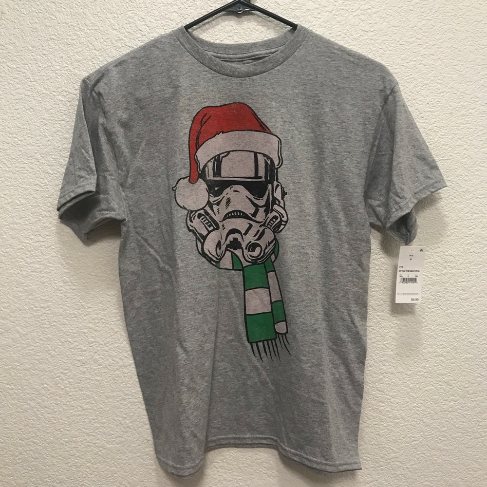 Kids Star Wars Christmas shirt size M